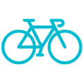 Icono bicicleta azul | HL Accidentes Sevilla